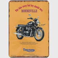 Norton Triumph Motorcycle Metal Tin Signs Vintage Wall Posters Retro Iron Painting Metal Plaque Shee