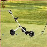 [kokiya] 3 Wheel Push-pull Golf Cart, Golf Bag Carry Cart, Easy to Carry Golf Cart, Golf