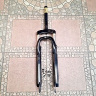 MTB BIKE FORK 26 COIL IRON 28.6mm T.100 DISC ONLY BLACK