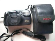 (故障品) PENTAX Zoom 105-R高級自動對焦可伸縮鏡頭38-105底片相機/內建閃光燈+日期顯示