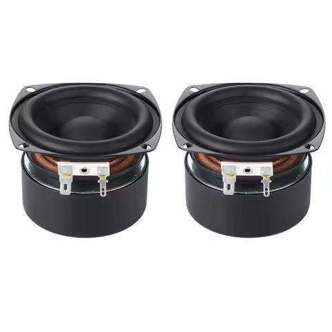 2Pcs/lot Subwoofer 78MM 3 Inch 4 Ohm/8 Ohm 25W-50W Speaker Woofer Audio Sound Bass Loudspeaker DIY B