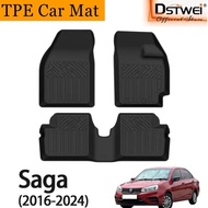 DSTWEI TPE Custom Fit Car Mat For Proton Saga 2016-2025