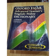 Preloved Oxford Fajar Advanced Learner's English-Malay Dictionary