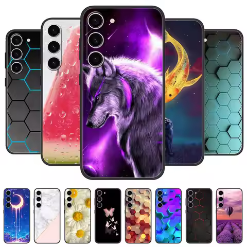 For Samsung Galaxy S23 /S23 Ultra Case Fashion Silicone TPU Soft Cover Phone Case for Samsung S23+ P