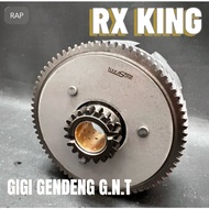 RX KING 74T ALUMINUM CLUTCH HOUSING GEAR CLUTCH HOUSING PLUS GEAR 74T NAKASONE
