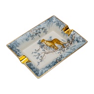 LUBINSKI Ceramic Cigar Ashtray Fashion personality Creative retro large caliber washable