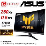 ASUS 31.5 Inch VG32VQM5B FHD 1920x1080 1500R Curved 250Hz 0.5ms GTG Monitor VA Panel 120% sRGB for P