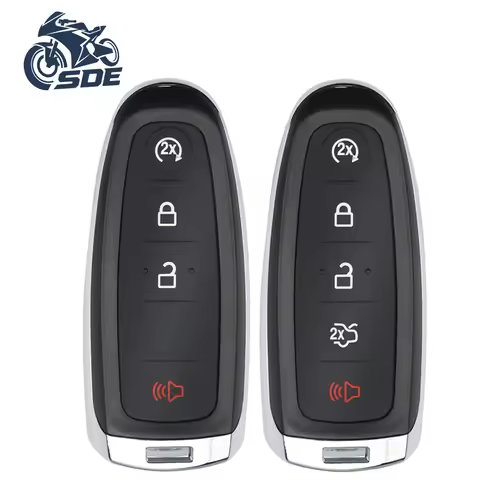 SDE Remote Control Smart Car Key Shell Replacement For Ford Explorer Edge Flex C-max Taurus 2011 201