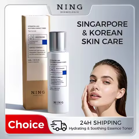 115ml Hydrating Soothing Essence Toner with Collagen, Hyaluronic Acid, Peptides, Ceramides – Moistur