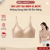 Light Lift 3D Rimless Cold Bra – Half Fixed Foam, Thin Shoulder Straps DBRA CORSET AV.210