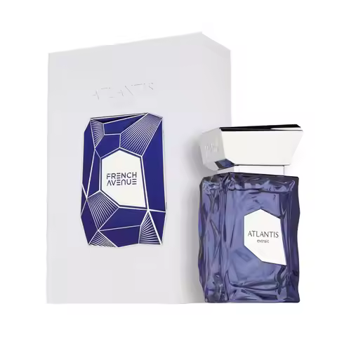 French Avenue Atlantis Extrait De Parfum Unisex 3.4 Fl Oz Long Lasting Fragrance Natural Perfume Col