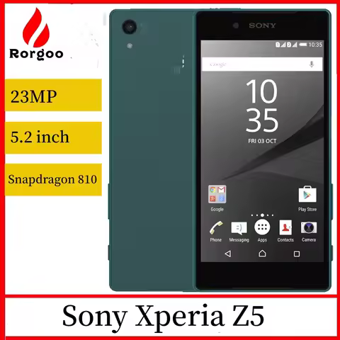 Sony Xperia Z5 E6683 E6653 4G LTE Original Mobile Phone Octa Core 3G RAM 32G Dual SIM 23.0MP Android