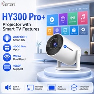HY300 Pro Plus Smart TV Feature Projector Android 11 WiFi 6 Wireless Casting 1080P Support