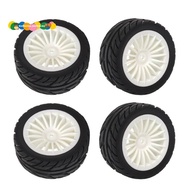4Pcs Rubber Tires Tyre Wheel for SG1603 SG1604  1603  UD1601 UD1602 UD1603 UD1604 1/16 RC Car Upgrad