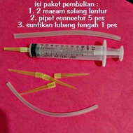 Suntikan Pipet Sedot DTG Damper Selang Printer Catridge