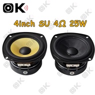 OK Music SU 4 inches 4Ω 60W 4”Midrange Speaker 4inch speaker 4inch bass subwoofer full range speaker