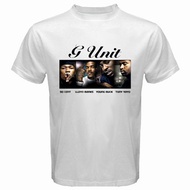 Fashion G-UNIT EAST COAST RAPPERS 50 CENT LlOYD BANKS Men's White T-shirt