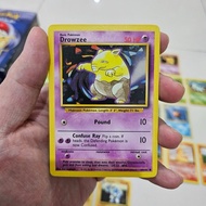 Pokemon drowzee 49 Card/102 base set 1999 rare vintage rareOriginal