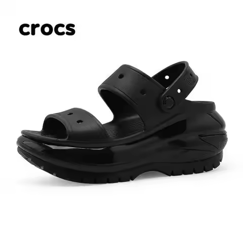 Crocs Women Classic Mega Sandals Black