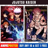 Jujutsu Kaisen : Anime Poster / A3 Official Poster / Sticker Posters | Posterzilla