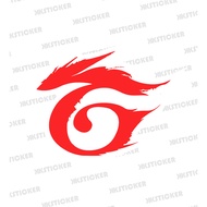 Garena Sticker | Waterproof + Lamination Vinyl Sticker