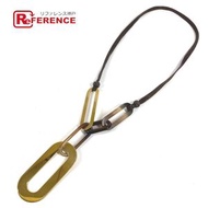 HERMES logo necklace