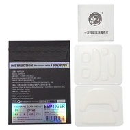 BT 1Pack Esports Tiger Gaming ICE V2 Version Mouse Skates Mouse Feet for ENDGAME GEAR OP1W Mouse Whi