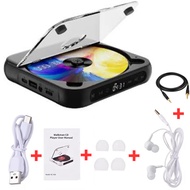 Bluetooth-Compatible CD Player LCD Screen Car CD Player A-B Repeat 1200 MAh Battery Friend Family St