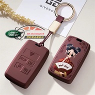 Luhua Key Cover Shell Chain Cartoon Case RangeRover Evoque Sport Freelander Suitable For Silicone