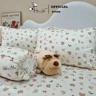 Vỏ gối NẰM gối ÔM trẻ em Cotton cao cấp HÂN VÕ 35x50 25x70 họa tiết an toàn cho da bé