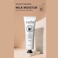 SG READY STOCK  Milk Hand Cream Goat Lotion Moisturizing Nourishing Anti-aging Long-lasting  Skin Care Lotion SADOER