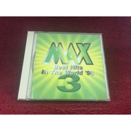 CD Various – Max3 Best Hits In The World '96 Condition As Shown In The Cover Photo ZA344-26