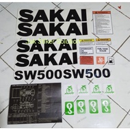 SAKAI SW500 Roller Tandem Sticker