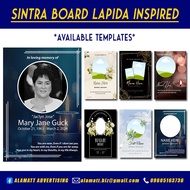 SINTRA BOARD LAPIDA /CUSTOMIZE SINTRA BOARD LAPIDA