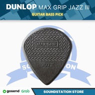 DUNLOP Max Grip JAZZ III Carbon Fiber Pick Contents 6 - Bass Guitar Pick