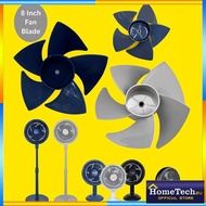 8” Turbo Circular Fan Blade (5 Blade) for Butterfly Phison Milux Homelux Dawa Denn | 8–9 Inch Bilah 