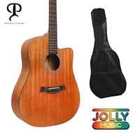 Phoebus Progeny PG-15NCE Dreadnought (Spruce / Mahogany) Acoustic-Electric Guitar w/ Gig Bag