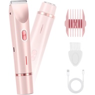 Ladies Dual-Use Bikini Trimmer, IP7 Grade Waterproof Electric Shaver 6B7Z