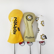 GLOGANG ปลอกไม้กอล์ฟร่วมแบรนด์ ปลอกไดรเวอร์น่ารัก ปลอกพัตเตอร์ ปลอกป้องกันไม้กอล์ฟ