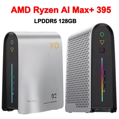 SZBOX YO2 AMD Ryzen AI Max+ 395 MINI PC LPDDR5 128GB 1TB/2TB PCIe4.0 SSD WIFI7 BT5.4 USB4.0 Windows1