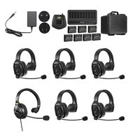 ไมค์ Saramonic Witalk WT5S Full-Duplex Communication Wireless Intercom Headset System for TV Film Pr