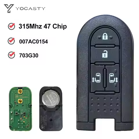 YOCASTY OEM Smart Remote Proximity Key For Toyota Daihatsu Terios LA600S Passo Tanto Custom Roomy 70