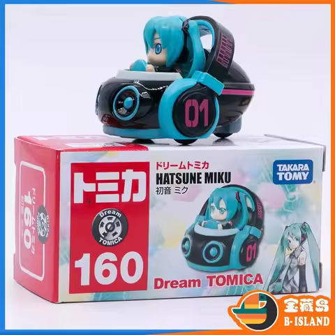 INNZA Takara Tomy Tomica Dream Tomica No.160 Hatsune Miku Alloy car Model Replica Series Christmas C
