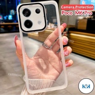 KK Poco M6 Pro 2024 Camera Protection Soft Clear Casing For Poco M6Pro M6 PocoM6 Pro PocoM6Pro M6Poc