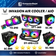 <FAST DELIVERY> INVASION AIO COOLER / AIR COOLER GAMING PC FAN SC-90 SC-400 SC-800 DY-240 YZ-240 FTB
