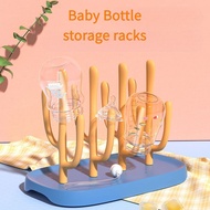 Baby Bottle Storage Rack Baby Bottle Drain Cup Holder Anti-dust Storage Rack