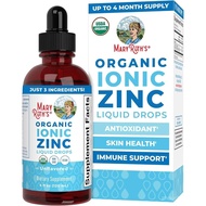MaryRuth's USDA Organic Ionic Zinc Liquid Drops, Unflavored, 4 oz