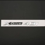 NEW 1PCS New ABS Chrome Car XDrive Logo Emblem Trim Sticker X Drive 20i 25i 28i 30i 35i 40i 48i 50i 