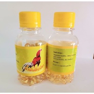 100pcs Minyak ikan fiver oil untuk tenaga ayam baik