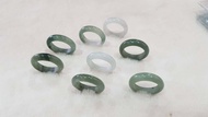 แหวนหยกพม่าเจไดท์ ขนาด 54 เนื้อแก้วโปร่งแสง (ต้องการเลืองวงรบกวนติดต่อร้าน)